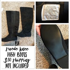 Torrid Suede Knee High Boots